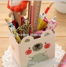 Hot stamping foils for wood/wooden pen holder/pen cabinet