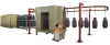 LPG Tank Powder Spray Coating Line System 1 - 6 m/min Custom Design