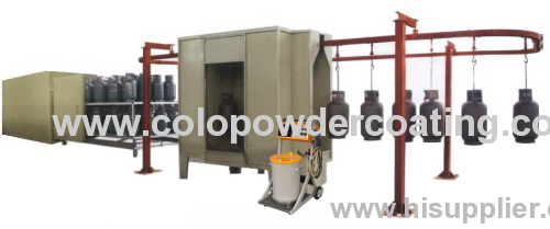 CE certificate powder coating machine for sale