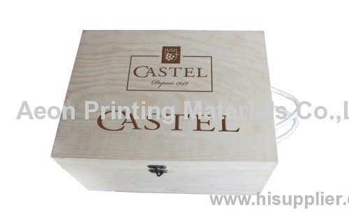 Wood heat transfer film/thermal transfer film for wooden gift box