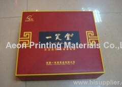 Hot stamping film for wood/wooden packing box