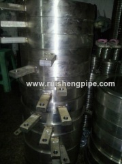 ASME B16.9 pipe fittings flanges ,spade flange Chinese manufacturer.
