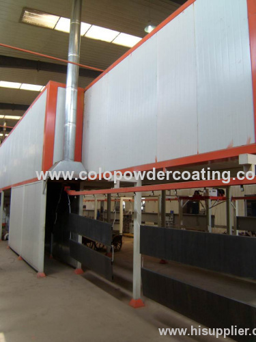 Fuel Heating Drying Tunnel