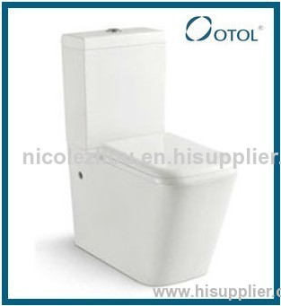 OT-6120 Washdown two piece toilet ceramic toilet