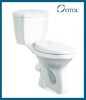 OT-6008 ceramic toilet bathroom toilet Washdown two piece toilet tank fittings