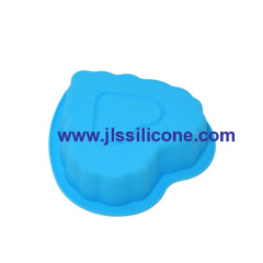 DIY series mini heart silicone pie or pizza baking cake pan