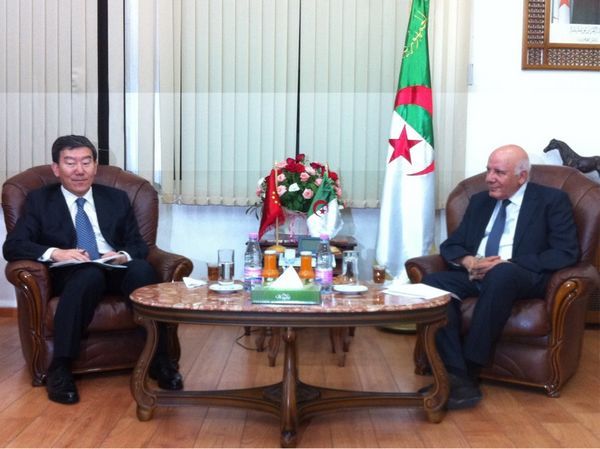 Meeting with the Algerian Minister of Agriculture and Rural Development