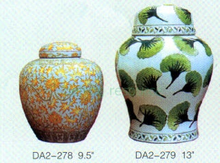 Porcelain urn nice design