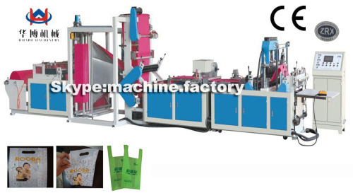 non-woven cube bag making machine