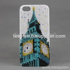 Diamond Plastic Case For iPhone 5 with the Big Ben Bell