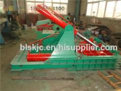 Hydraulic metal baling press