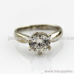 fashion ring ,925 serling silver created diamonds engagement ring