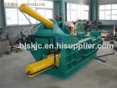 Hydraulic copper scrap baling press
