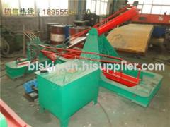 Hydraulic copper scrap baling press