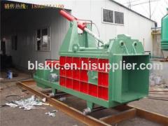 Hydraulic scrap stainless steel metal block making machine