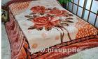 Soft 100% Acrylic Blanket Double Printed 200X230CM For Home / Hotel