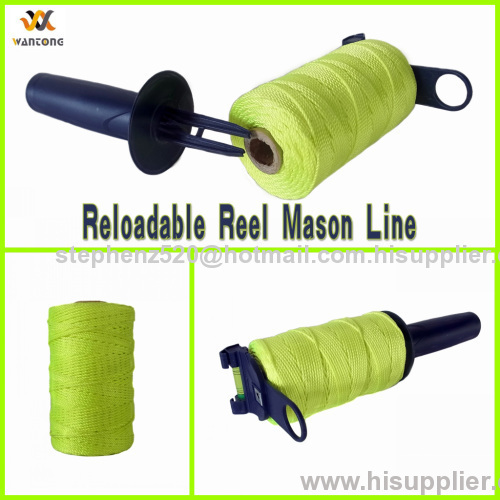Twisted Nylon Mason Line With Reloadable Reel