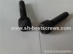 fillister hex socket knurled head screws