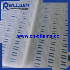 Plastic flight use for modular conveyor belt