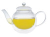 Mouth Blown Double Wall Borosilicate Double Wall Glass Teapot Coffee Pot