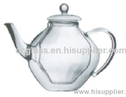 Double Wall Insulated Glass Teapots Coffee Pots