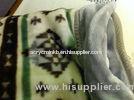 100% Polyester Single Bed Blankets With Mixed Colours Sigle Printed