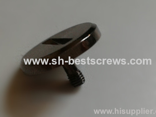 Slotted large pan head screws special fasteners cd lines special screws