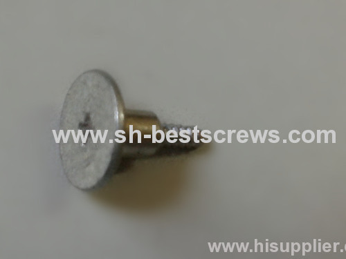Large pan head Philips cross recessed step screw special fasteners