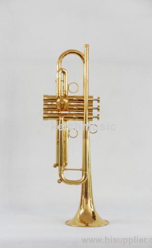 gold plated good quality trumpet