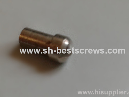 Cheese head set bolts with oval point-interal teeth