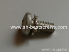 Cross recessed pan head tab washers Speciality combination screws