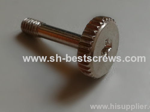 Super pan head knurled thumb special bolts