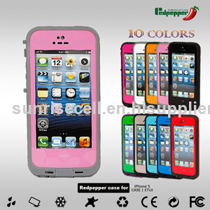 Colorful hard case for apple iphone 5