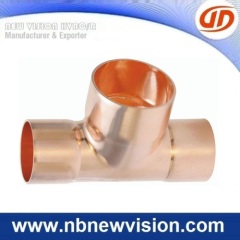 Equal Tee Copper Pipe Fitting