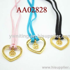 fashion zipper pendant necklace metal 2013 new items