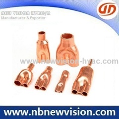 Copper Distributors Fittings for Heat Exchanger
