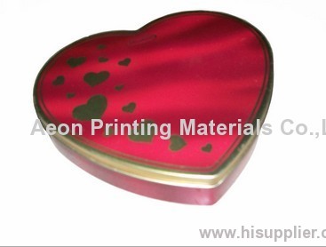Matel heat transfer film/hot stamping film for metal present box