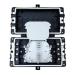 Fiber Optic Splice Closure 12 Fibers Mechanical Joint Closure Fiber Optic Wall Mount Enclosure FTTH Enclosure