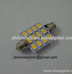 5630 LED Festoon Light 12SMD5630 4.6W 230-268LM