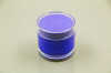 Blue 200g plastic acrylic face mask cream jar