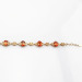18K Rose Gold Plated 925 Sterling Silver Bracelet with Cubic Zircon