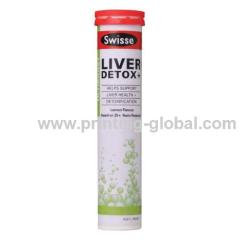 Heat Transfer Printing Sticker For Plastic Medicine Tube