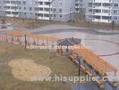 WPC Outdoor Furniture , Waterproof Pavilion Bridge and Green Corridor for Landscape