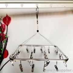 clothes socks hanger rack