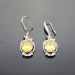 925 Sterling Silver Eearring,Amethyst Cubic Zircon Earring Jewelry