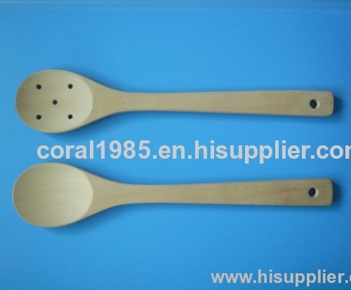 Wooden Slotted Spoon&Wooden Spoon