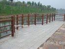 Natural Anti-aging UV Recycled WPC Outdoor Fence Decking