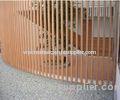 Thin WPC Outdoor Fence and Colum Ornament Wall Cladding Gates