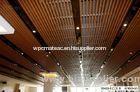 WPC Wood Plastic Composite Ceiling , Dimensional Stability and Longevity