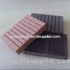 150*25mm Outdoor WPC Solid Decking / Eco-friendly Plastic Wood Flooring